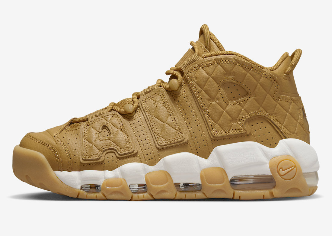 Nike Air More Uptempo Quilted Wheat