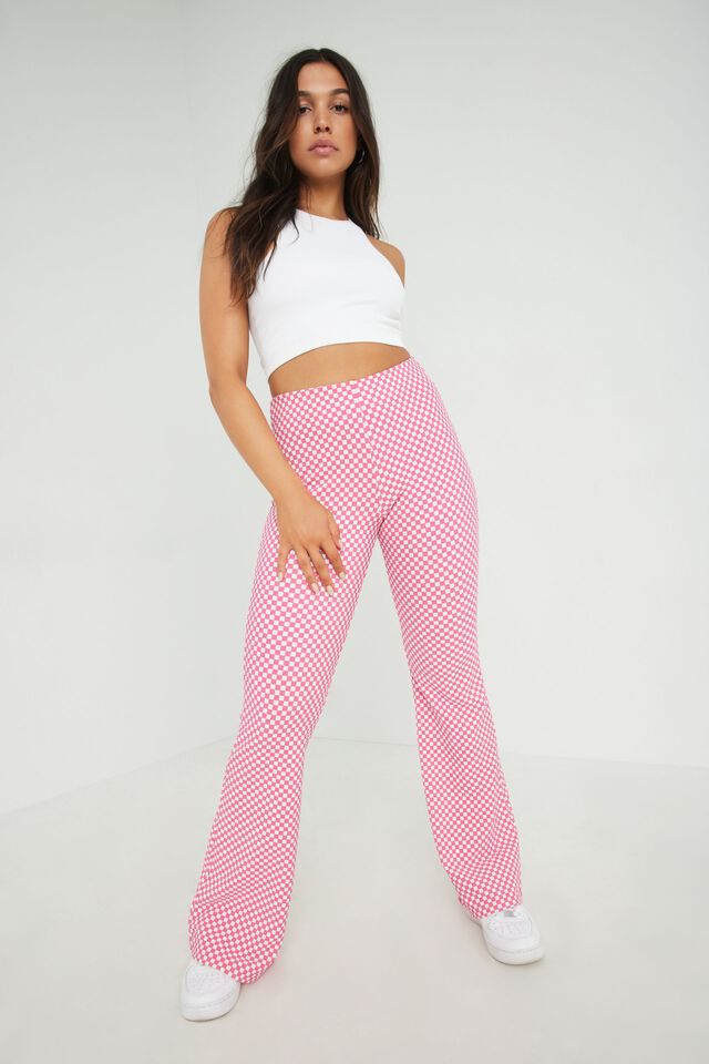 Best Pink Flare Pant Garage Clothing