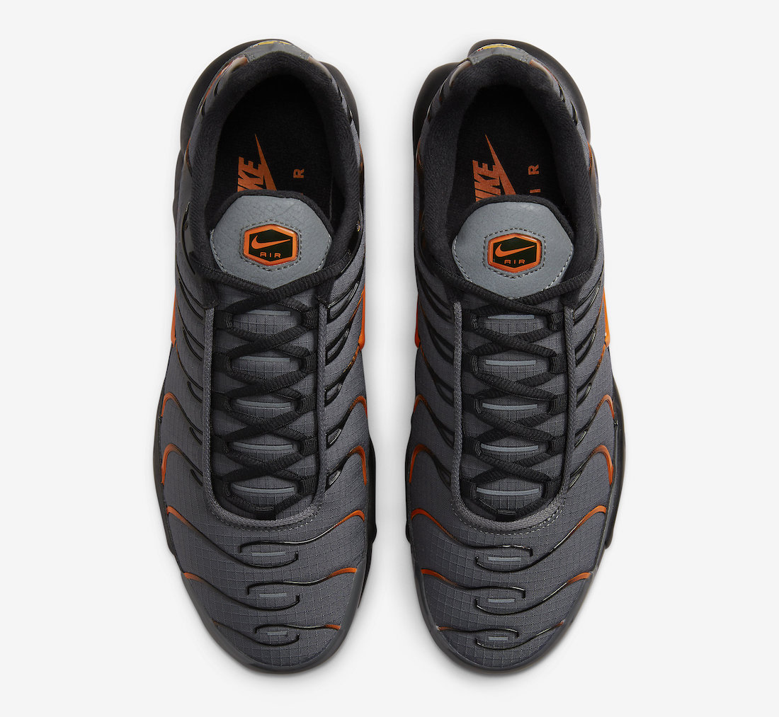 Nike Air Max Plus Grey Orange 2022