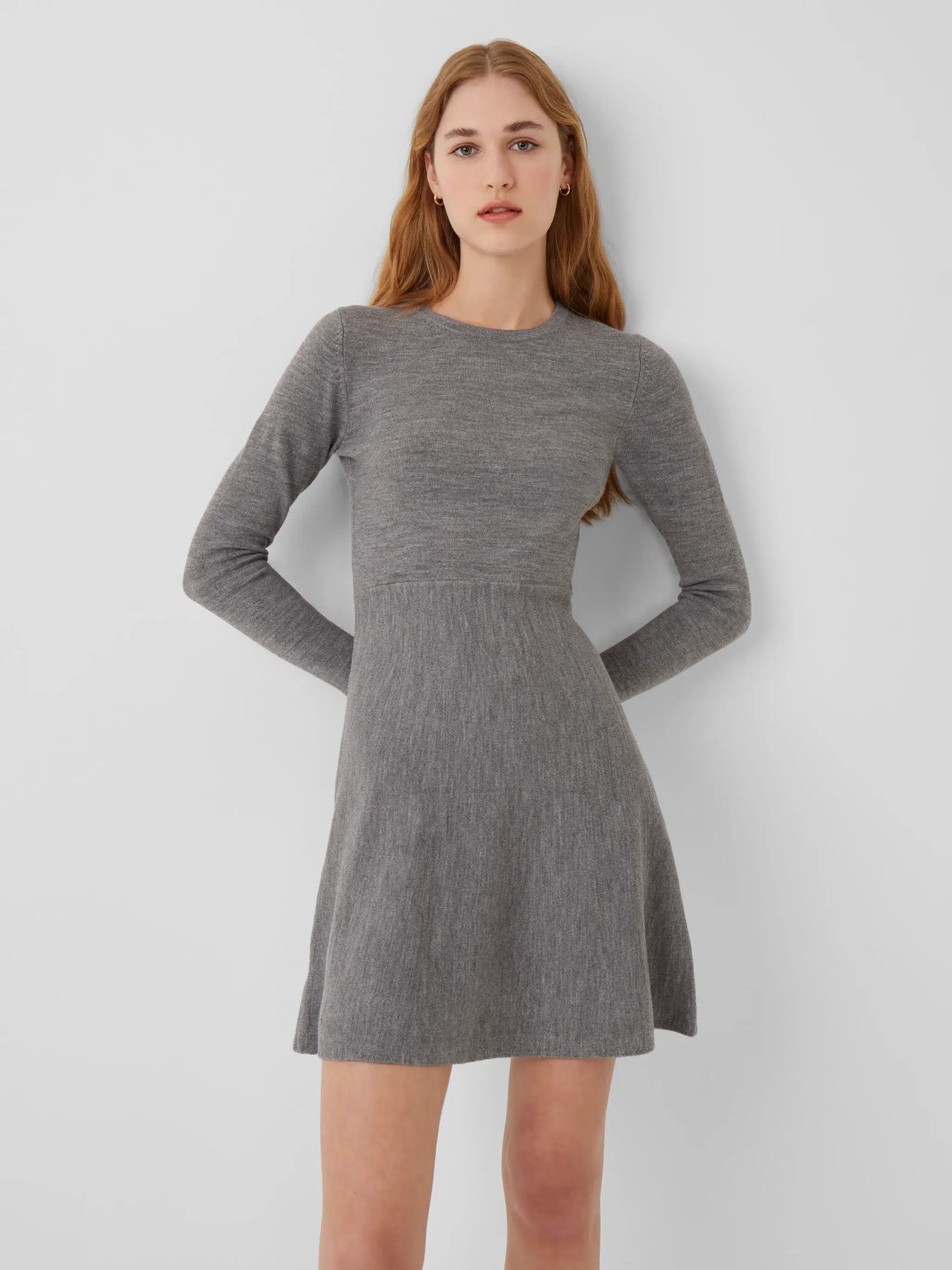 Best Grey Mini Dress French Connection