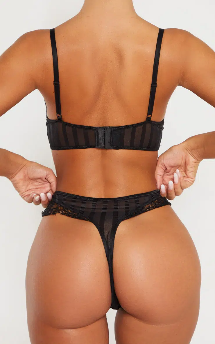 High Waisted Thong PrettyLittleThing