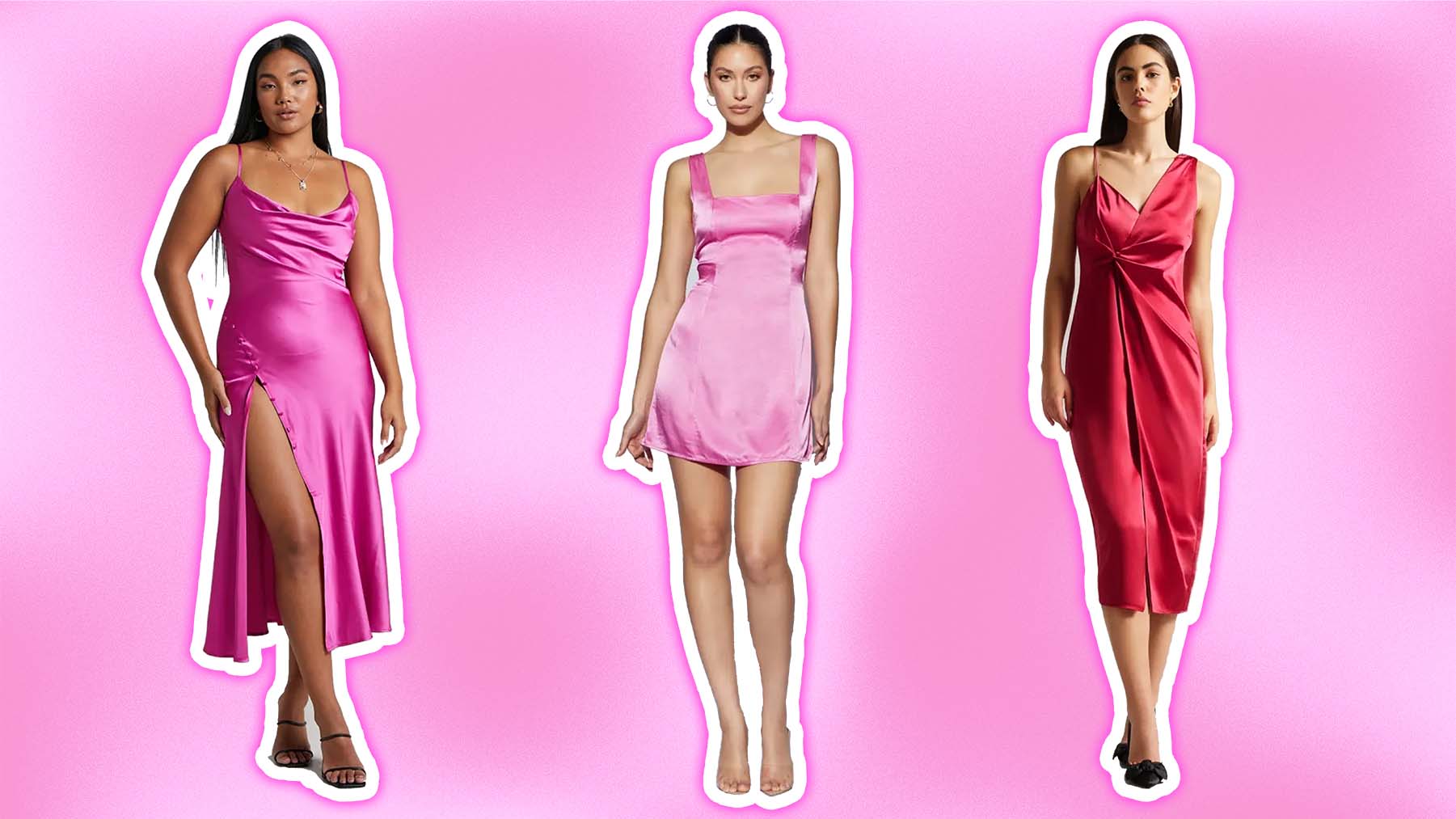 The 10 Best Pink Slip Dresses to Shop in 2023