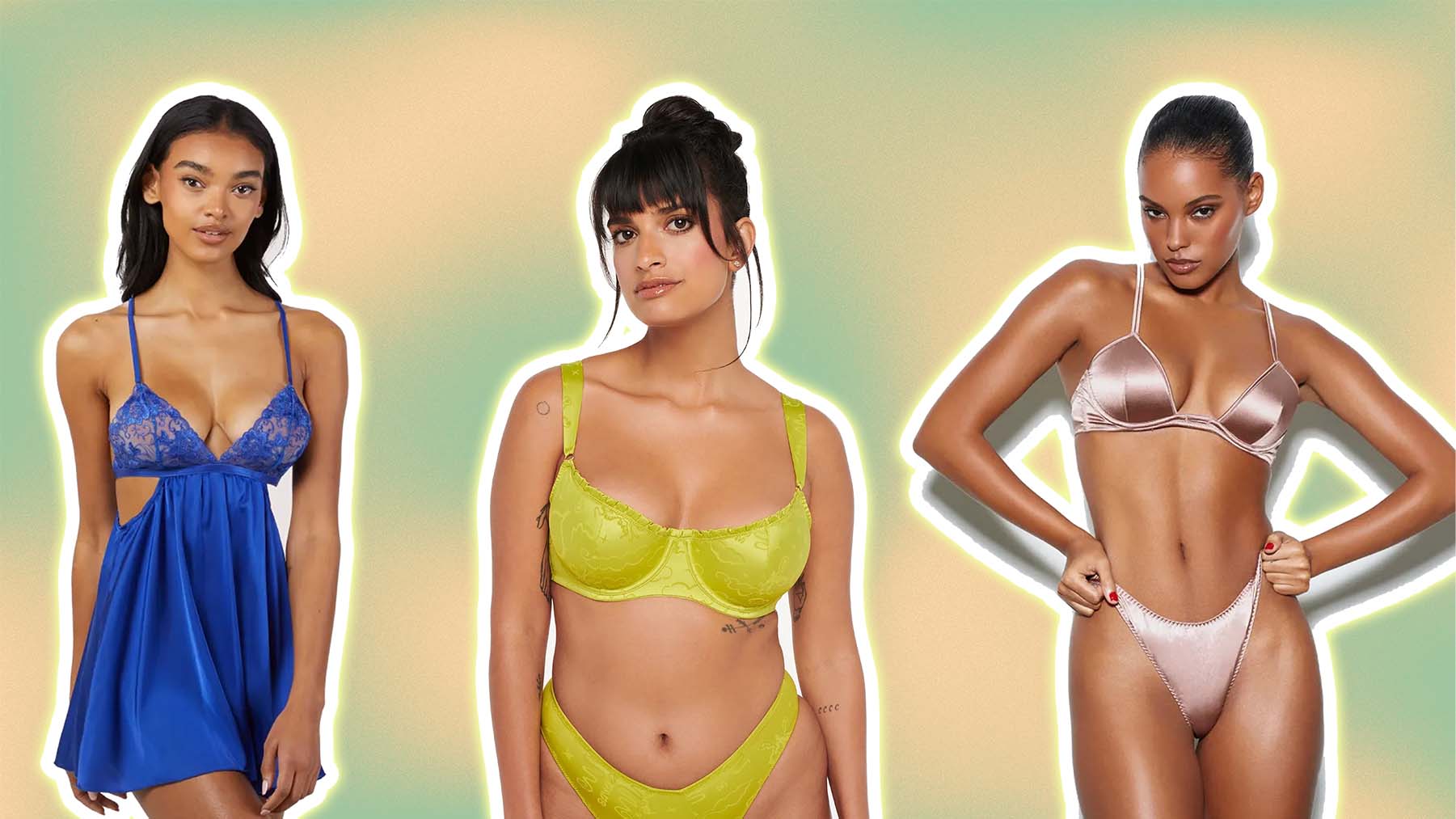 Sexy Mesh Lingerie Gathering Women's Brassiere Upper Thin Lower Thick Bra  Panty Set