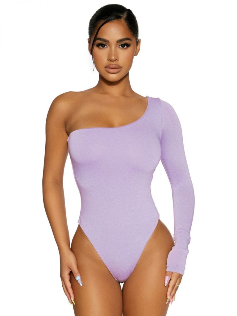 Purple Bodysuit Naked Wardrobe
