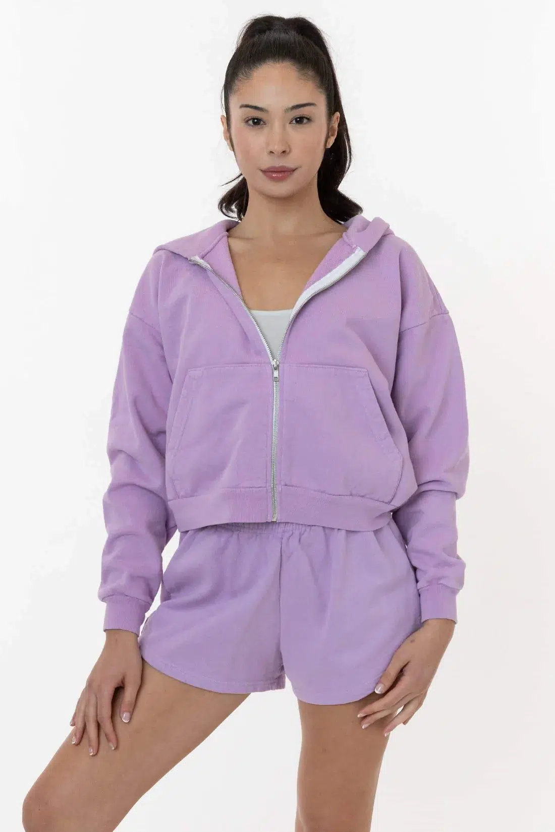 Womens Sporty & Rich purple Fleece Zip-Up Sweatshirt | Harrods #  {CountryCode}
