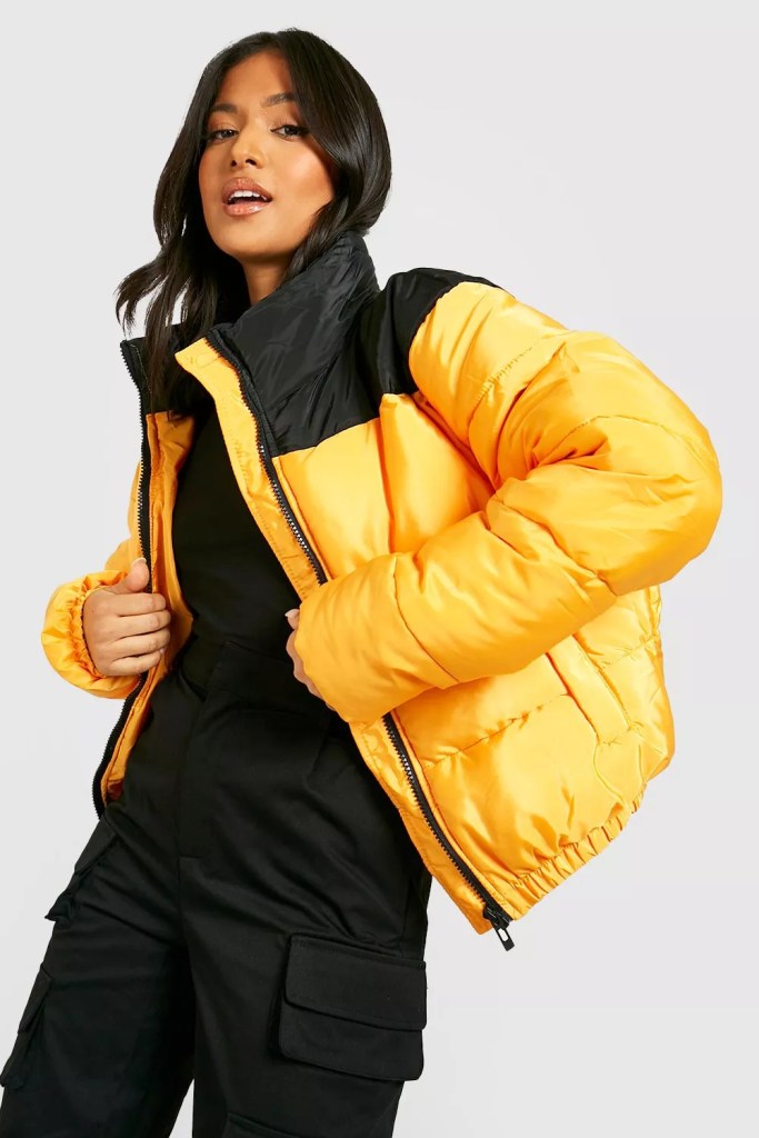 Best Yellow Puffer Jacket Women Boohoo