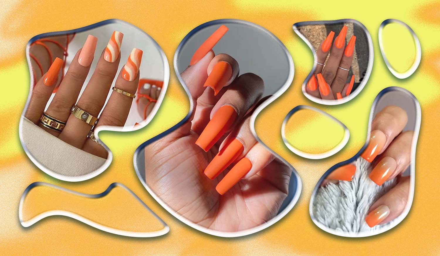 Best Orange Nails RAYDAR