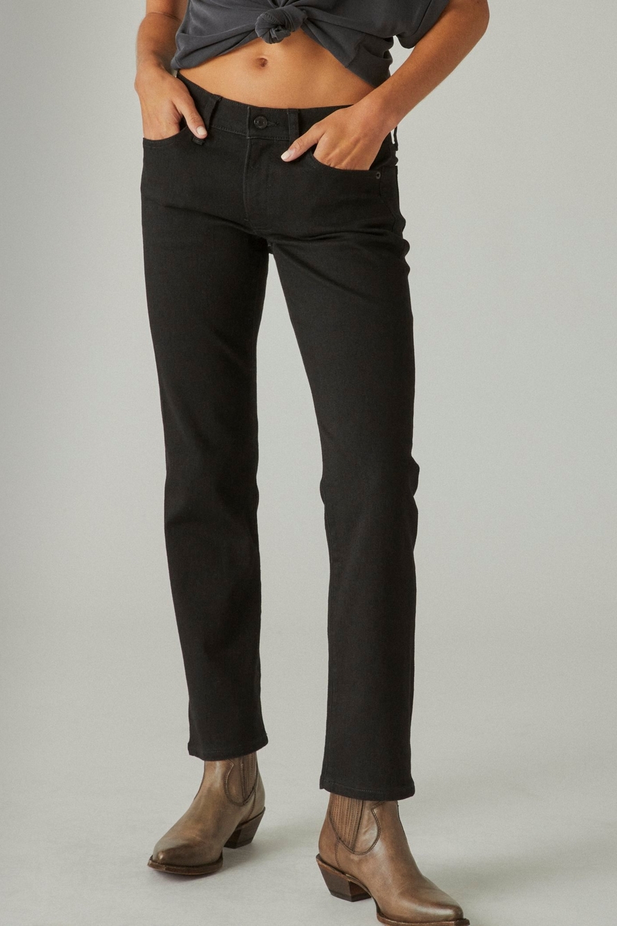 10. Lucky Brand Mid Rise Sweet Straight