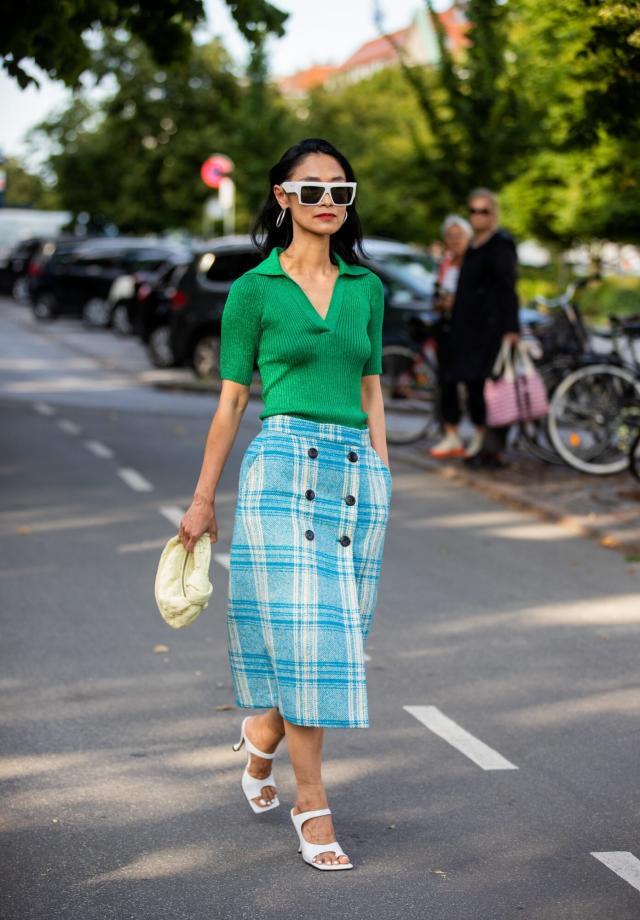 How to Style Plaid Skirts 3
