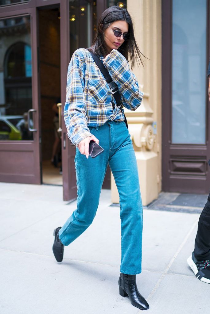 How to Style a Flannel Kendall Jenner