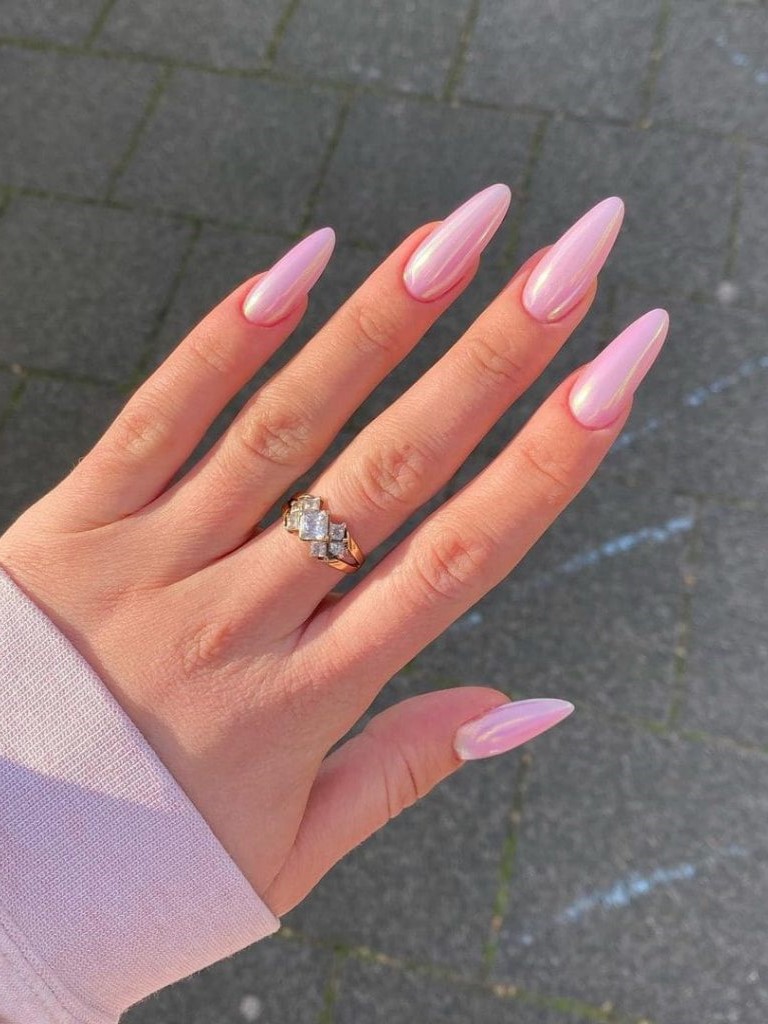 Pink Nail Design