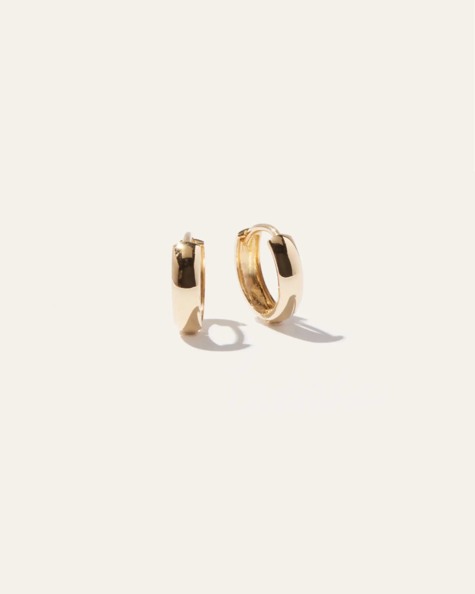 1. Quince Bold 14k Gold Hoops