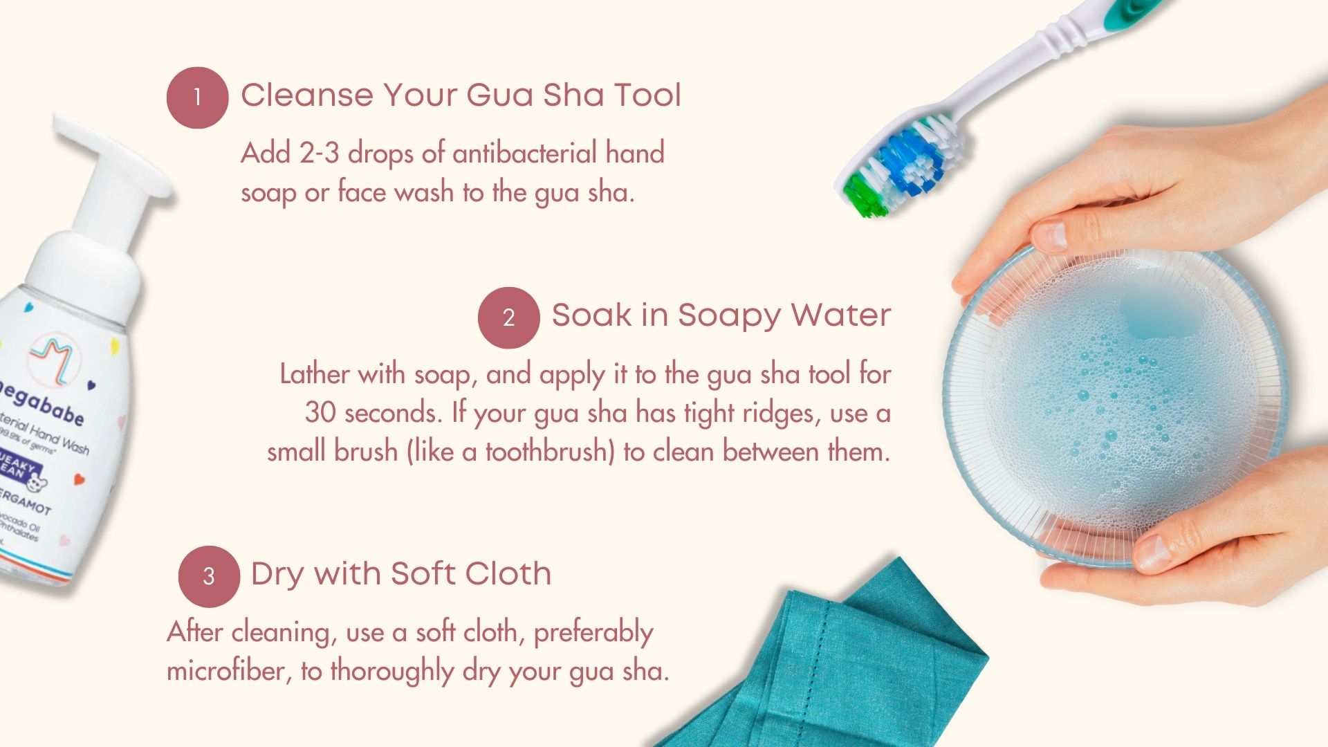 How to Clean a Gua Sha Step By Step Procedure
