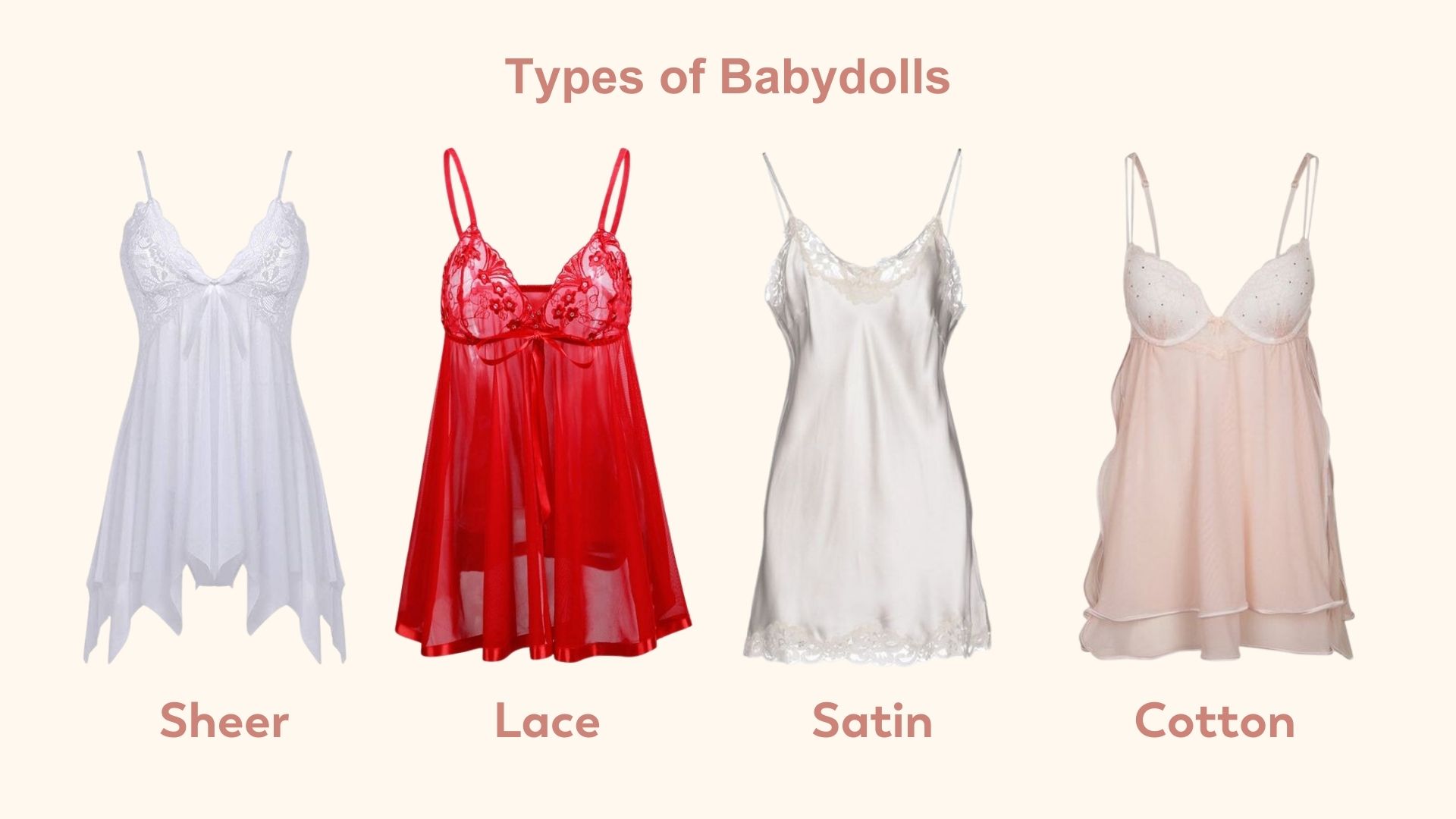 Types of Babydolls